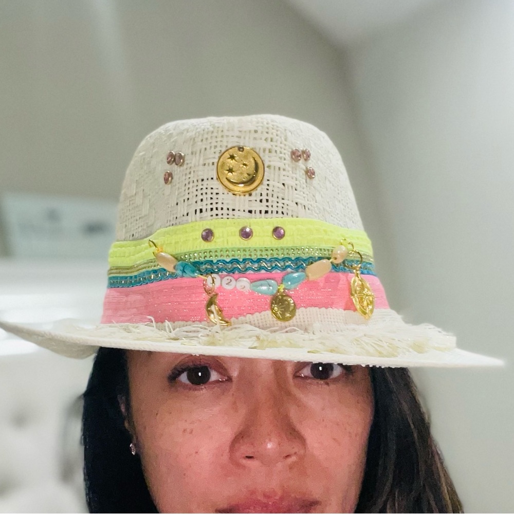 Brand new Hand Made Paper Hat - Picture 2 of 12